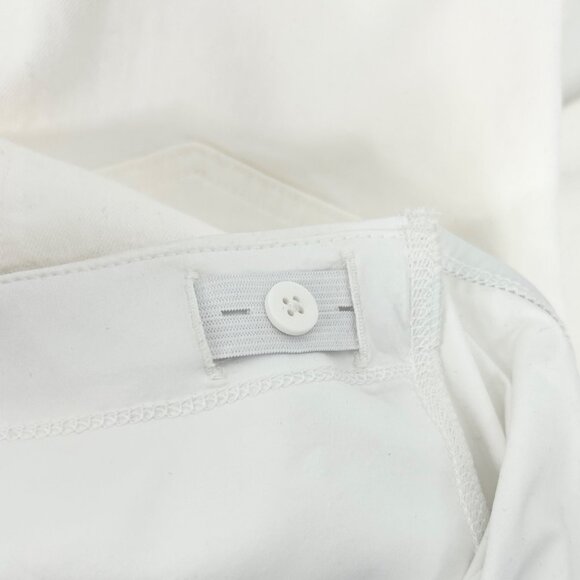 NWT Madewell The Maternity Over-the-Belly '90s Straight Jean in Tile White - Picture 6 of 13